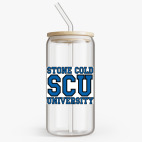 Банка с бамбуковой крышкой