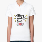 Женская рубашка поло