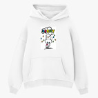 Толстовка худи оверсайз