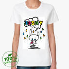 Женская футболка органик