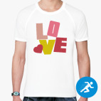 Мужская спортивная футболка