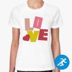 Женская спортивная футболка