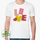 Мужская футболка органик