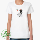 Женская футболка органик