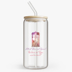 Банка с бамбуковой крышкой