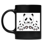 Кружка цветная UV-DTF