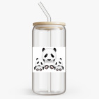 Банка с бамбуковой крышкой