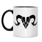 Кружка двухцветная