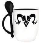 Кружка с ложкой