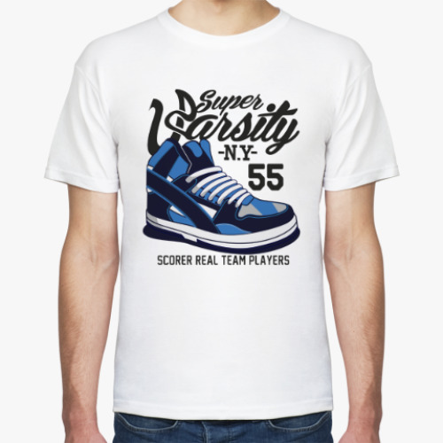 Футболка с принтом Super Varsity кроссовок
