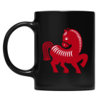 Кружка цветная UV-DTF