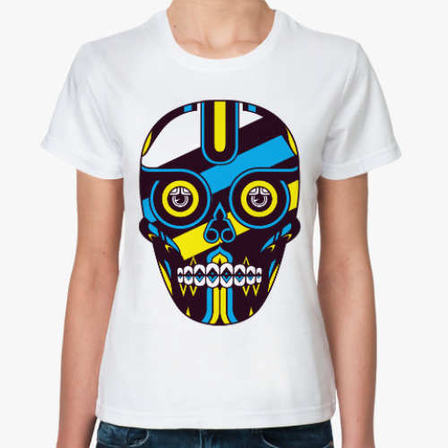 Классическая футболка Череп