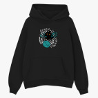 Толстовка худи оверсайз