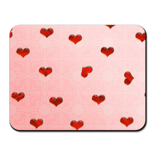 Коврик для мыши Сердечный бум