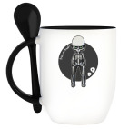 Кружка с ложкой