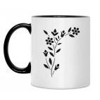 Кружка двухцветная