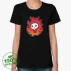 Женская футболка органик