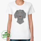 Женская футболка органик