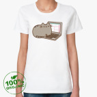 Женская футболка органик