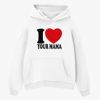 Толстовка худи оверсайз