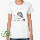 Женская футболка органик