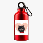 Металлическая бутылка 400 мл UV-DTF