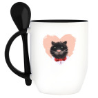 Кружка с ложкой