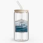 Банка с бамбуковой крышкой