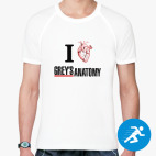 Мужская спортивная футболка