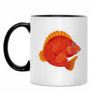 Кружка двухцветная