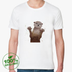 Мужская футболка органик