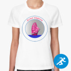 Женская спортивная футболка
