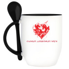 Кружка с ложкой