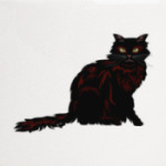 Черная кошка