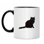 Кружка двухцветная