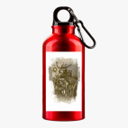 Металлическая бутылка 400 мл UV-DTF