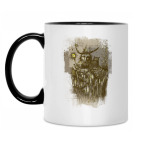 Кружка двухцветная