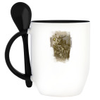 Кружка с ложкой