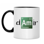 Кружка двухцветная