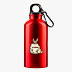 Металлическая бутылка 400 мл UV-DTF