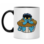 Кружка двухцветная