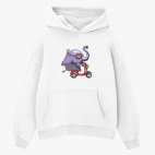 Толстовка худи оверсайз