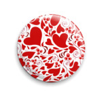 Гжель сердце