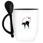 Кружка с ложкой