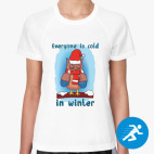 Женская спортивная футболка