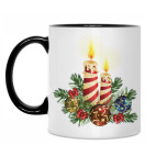 Кружка двухцветная