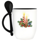 Кружка с ложкой