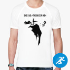 Мужская спортивная футболка