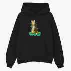 Толстовка худи оверсайз