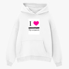 Толстовка худи оверсайз